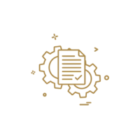 Icône analyse - Évaluation de votre demande par le prêteur partenaire